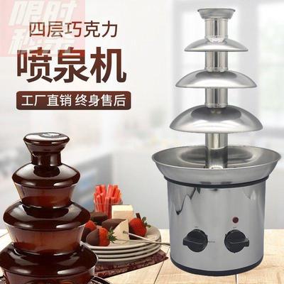 商用四層加巧克力噴泉機(jī) 多功能布瀑火鍋與熔漿機(jī)的創(chuàng)新應(yīng)用